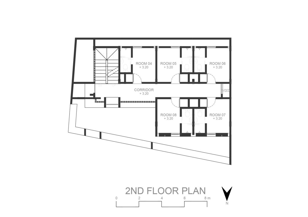 Desain rumah kost dan rumah hook