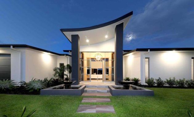 Desain rumah mewah 1 lantai 2014