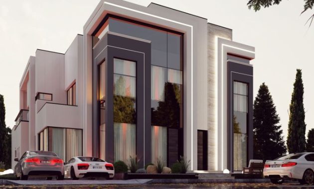 Desain rumah mewah dan modern