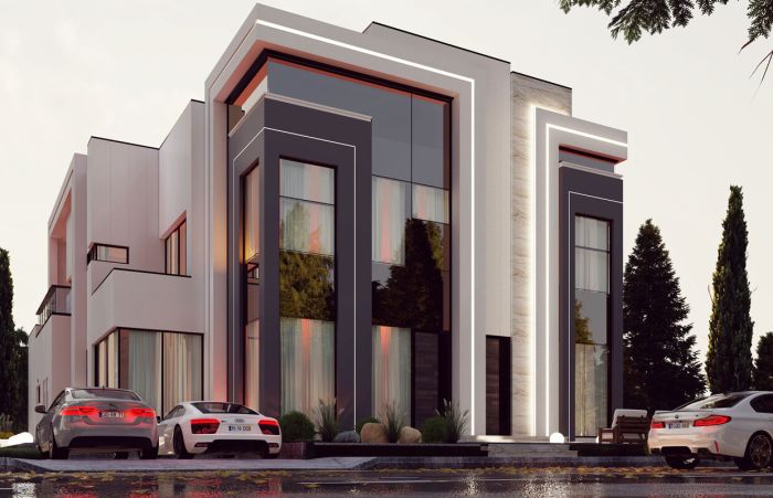 Desain rumah mewah dan modern