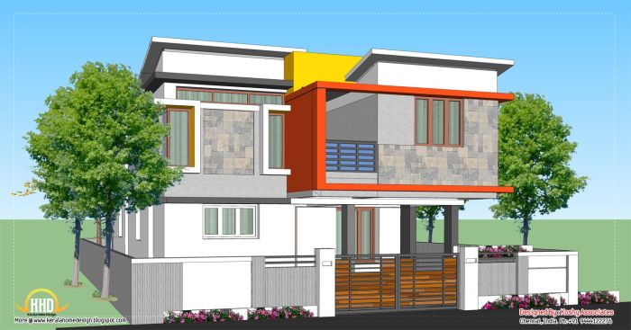 Desain rumah luas tanah 190 meter