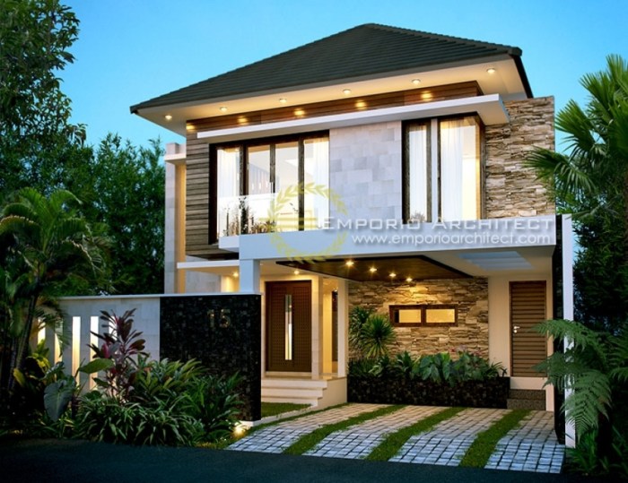 Desain rumah lauar negeri