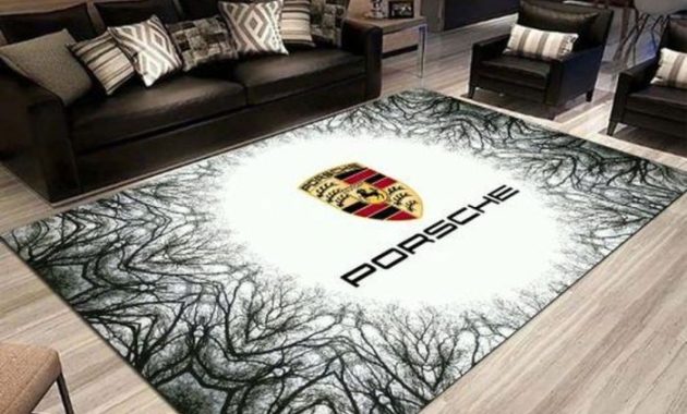 Porsche teppich wohnzimmer