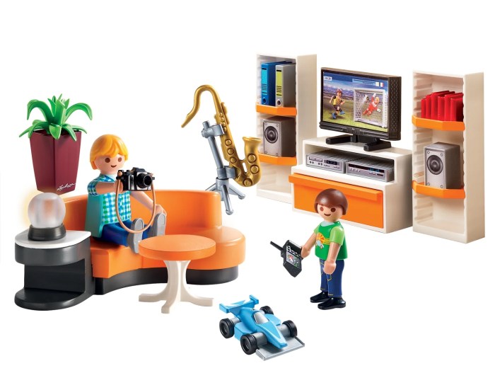 Playmobil wohnzimmer dollhouse