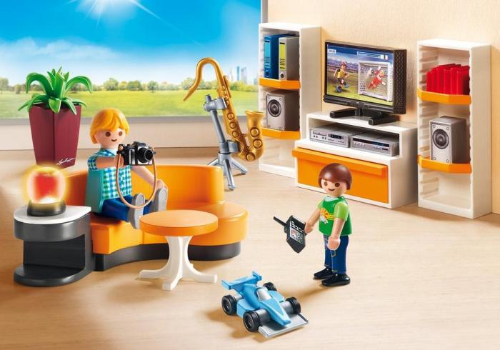 Playmobil weihnachtliches wohnzimmer