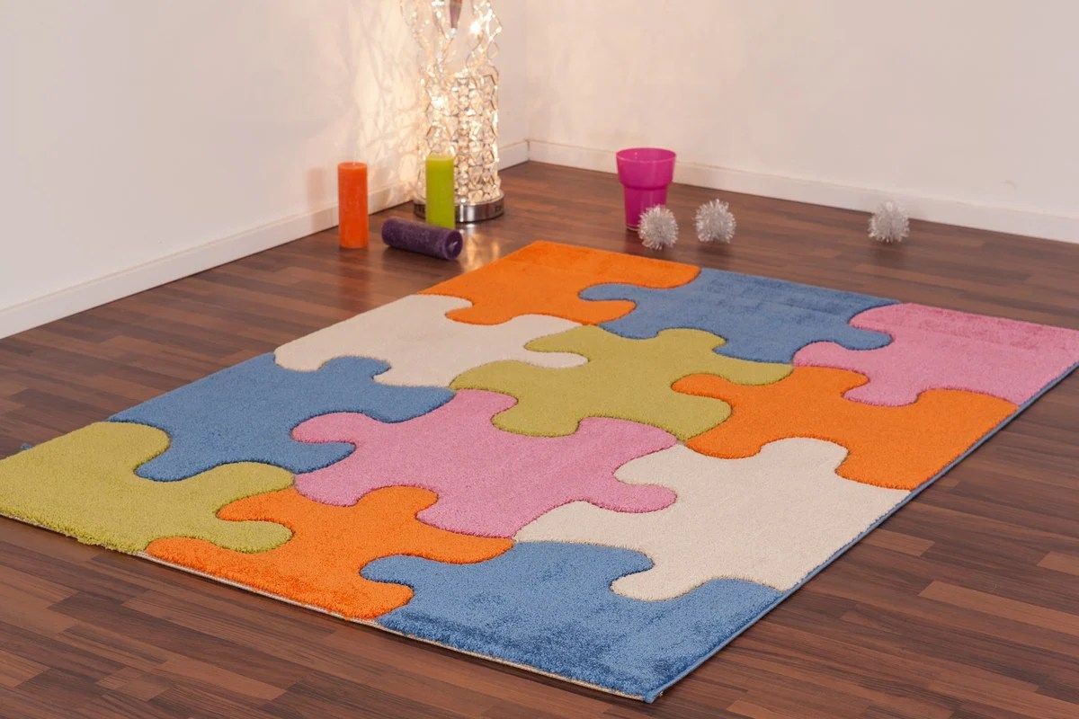 Puzzle teppich wohnzimmer