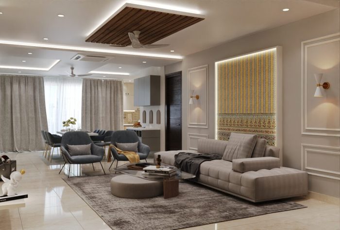 Luxury room living behance modern design interior ceiling decor homes saved designs plafond