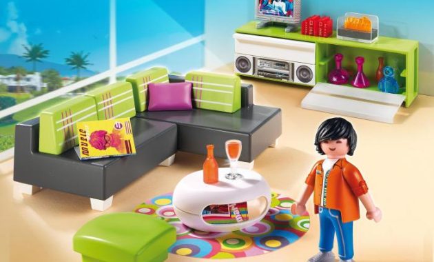 Playmobil sonniges wohnzimmer