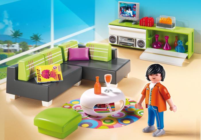 Playmobil sonniges wohnzimmer