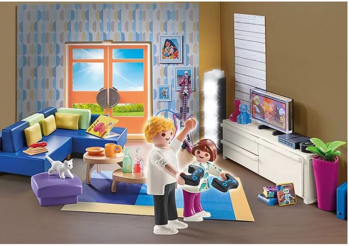 Playmobil nostalgie wohnzimmer