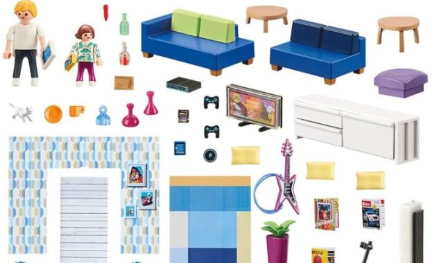 Playmobil wohnzimmer dollhouse