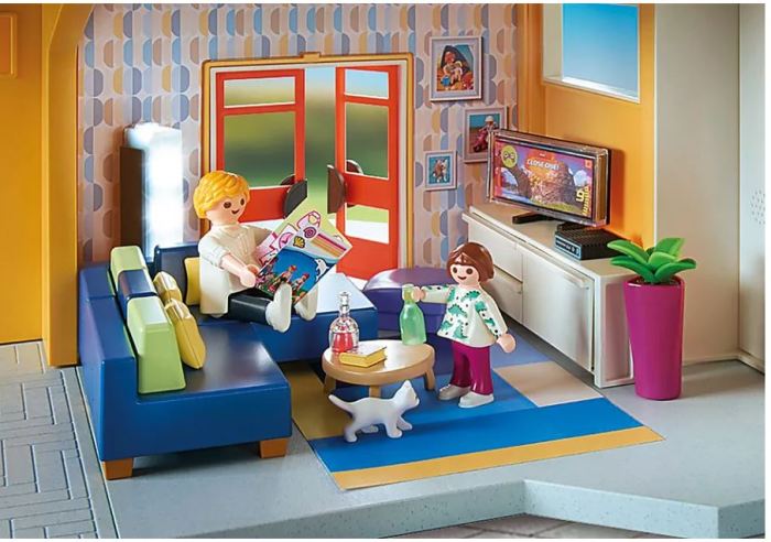 Playmobil villa wohnzimmer