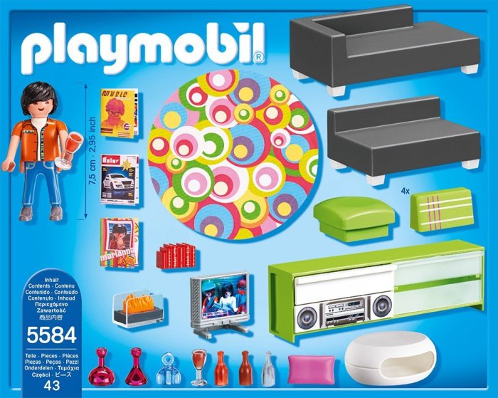 Playmobil 5584 wohnzimmer