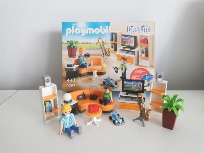 Playmobil city life wohnzimmer 9267